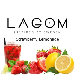Табак Lagom Main Line Strawberry Lemonade (Клубничный Лимонад) 200 гр