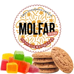 Табак Molfar Tobacco Virginia Line Печенье Мармелад 100 гр