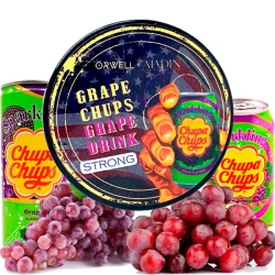 Табак Orwell Strong Grape Chups (Виноград Чупс) 100 гр