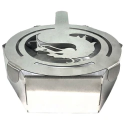 Защитный экран для плиты Appach Mortal Combat (Серебристый)