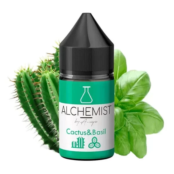 Жидкость Alchemist Salt Cactus Basil (Кактус Базилик) 10 мл