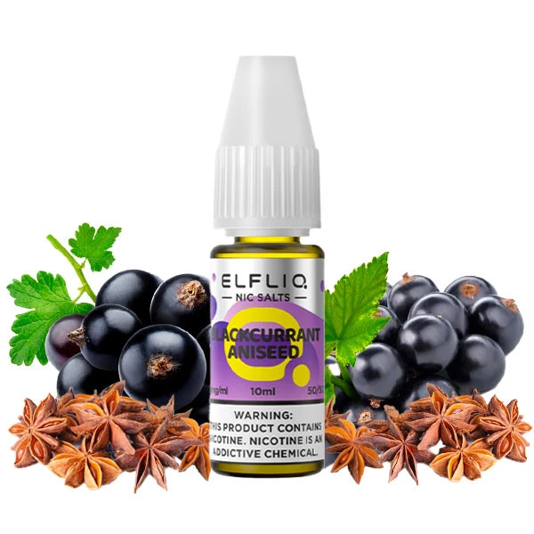 Жидкость Elf Liq Blackcurrant Aniseed (Черная смородина Анис) 10 мл