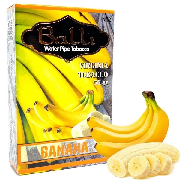 Табак Balli Banana (Банан) 50 гр (потёкший)