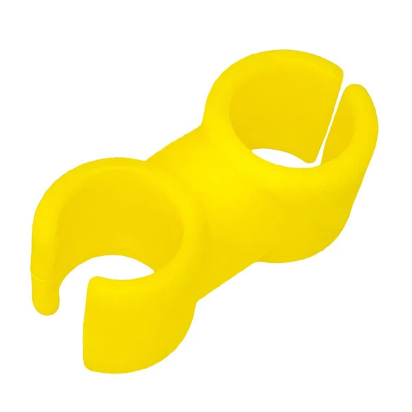 Держатель для шланга силиконовый D-05 (Желтый)