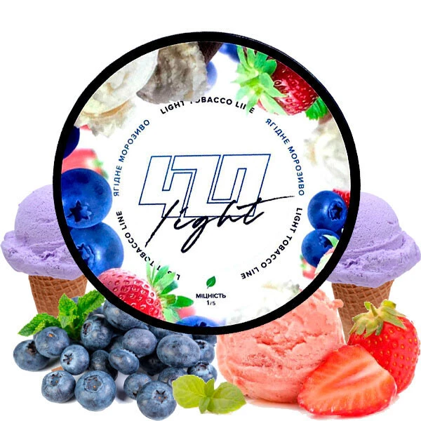 Табак 420 Light Line Ягодное мороженое 40 гр