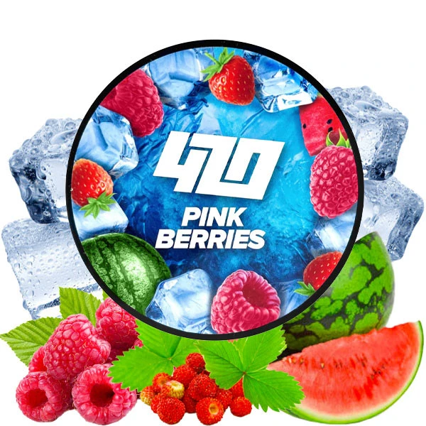 Тютюн 420 Classic Frost Line Pink Berries (Пінк Берріс) 250 гр