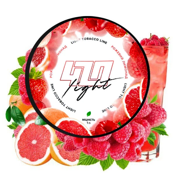 Табак 420 Light Line Розовый Лимонад 25 гр