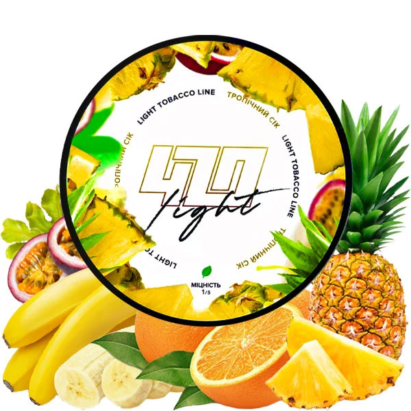 Табак 420 Light Line Тропический Сок 100 гр