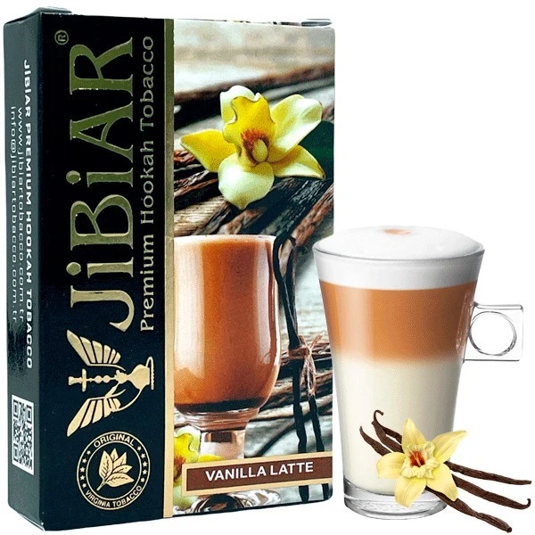 Табак JIBIAR Vanilla Latte (Ваниль Латте) 50гр