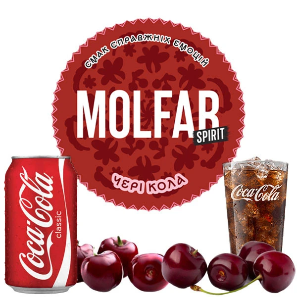 Табак Molfar Tobacco Spirit Line Чери Кола 40 гр