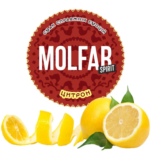 Табак Molfar Tobacco Spirit Line Цитрон 40 гр