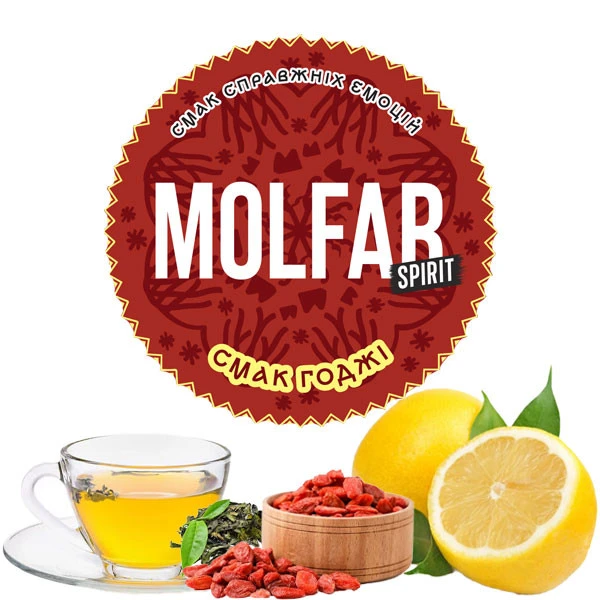 Табак Molfar Tobacco Spirit Line Вкус Годжи 40 гр