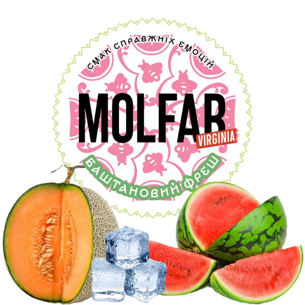 Табак Molfar Tobacco Virginia Line Баштановый Фреш 100 гр