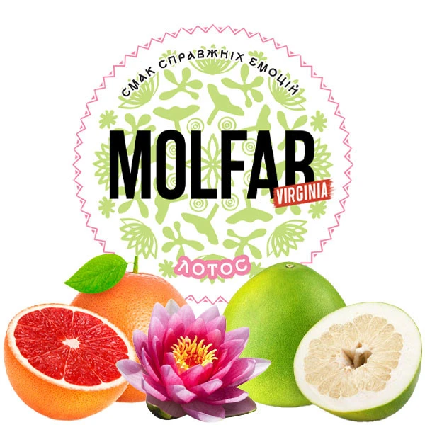 Табак Molfar Tobacco Virginia Line Лотос 100 гр