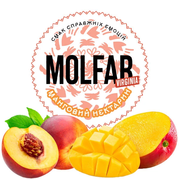 Табак Molfar Tobacco Virginia Line Манговый Нектарин 40 гр