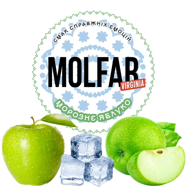 Табак Molfar Tobacco Virginia Line Морозное Яблоко 40 гр