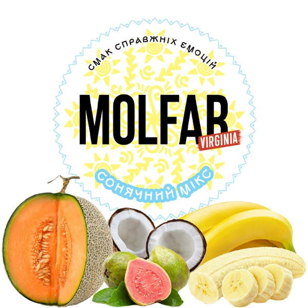 Табак Molfar Tobacco Virginia Line Cолнечный Микс 40 гр