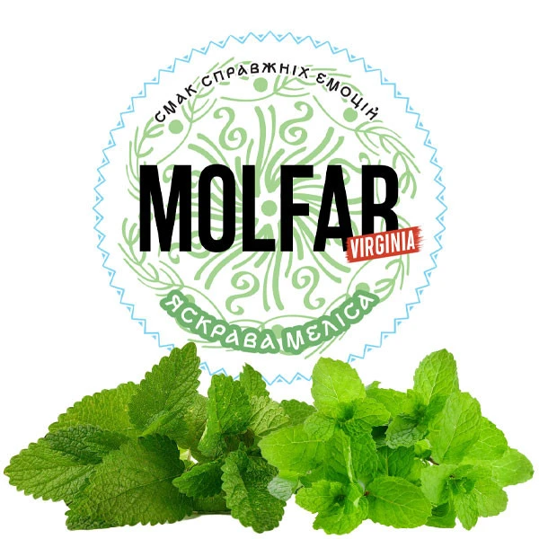 Табак Molfar Tobacco Virginia Line Яркая Мелисса 100 гр