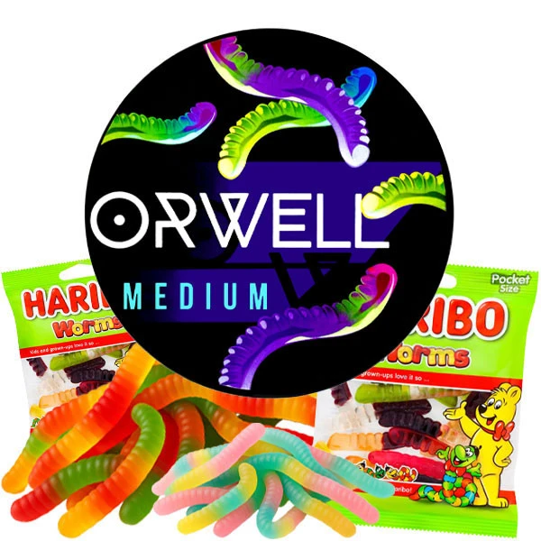 Табак Orwell Medium Jelly Worms (Желейные Червячки) 100 гр