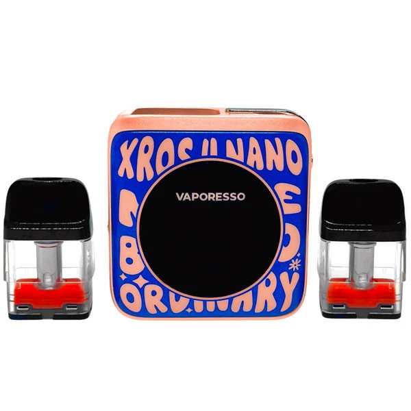 Vaporesso Xros 4 Nano Word-Pop Blue (Голубой с розовым)