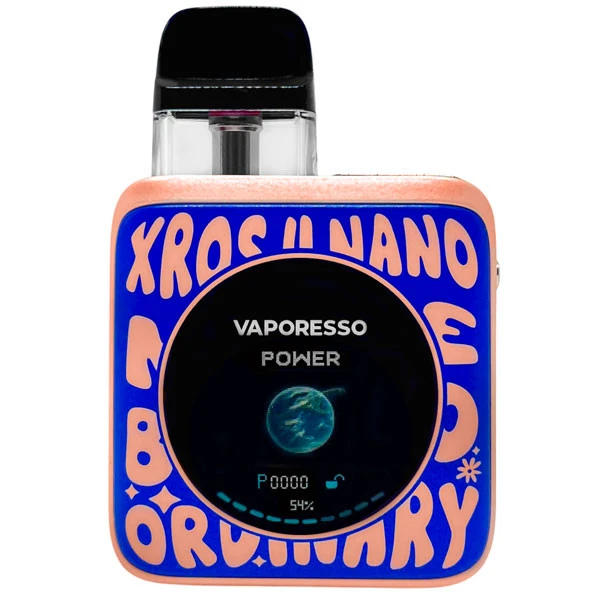 Vaporesso Xros 4 Nano Word-Pop Blue (Голубой с розовым)