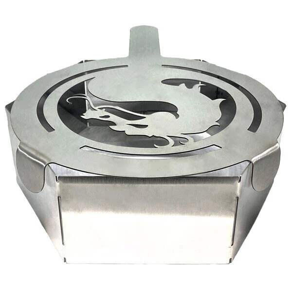 Защитный экран для плиты Appach Mortal Combat (Серебристый)